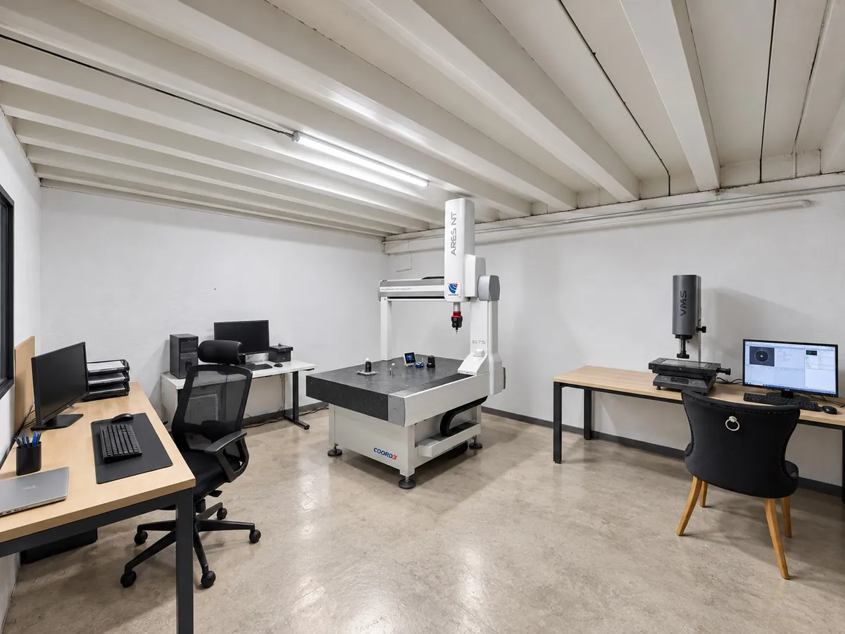 COORD3 ARES NT 10.7.5 coordinate measuring machine in our inspection room