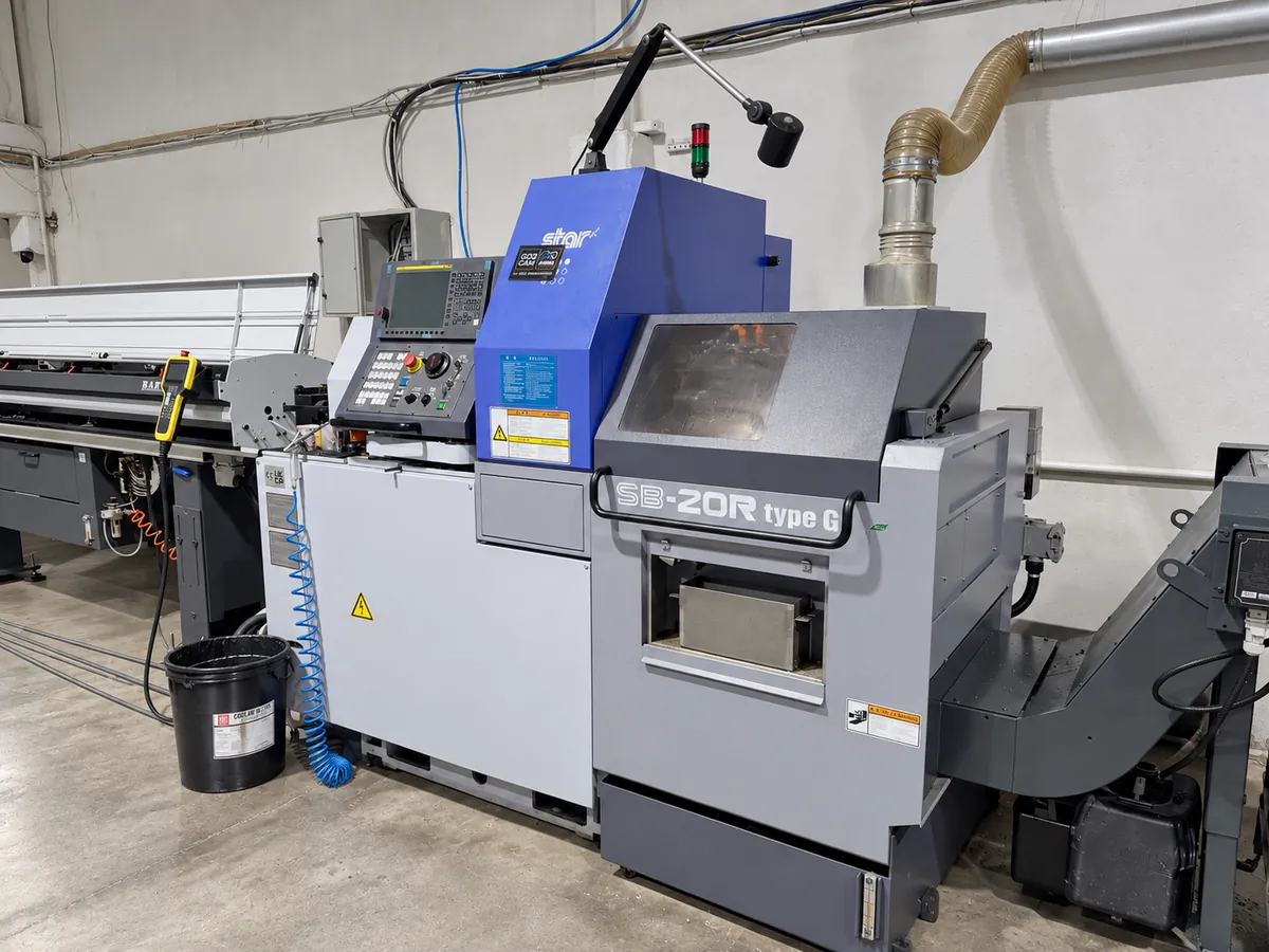 Swiss-type turning up to Ø 20 mm on the Star SB-20R type G